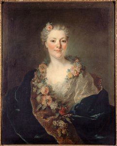 Porträt von Madame Doyen, ca. 1750