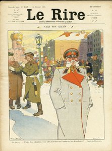 Illustration für das Cover von Le Rire von Louis Marcoussis