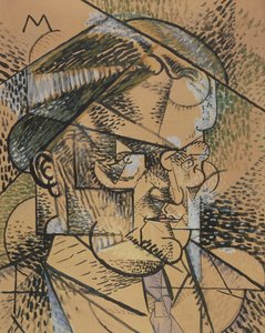Porträt von Edouard Gazanion, 1912