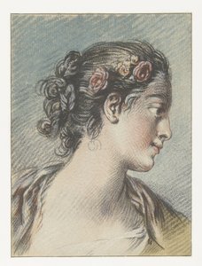 Büste eines jungen Mädchens von Louis Marin Bonnet