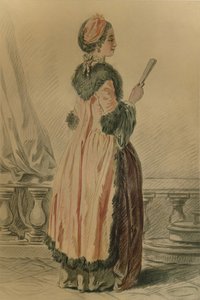 Russische Zofe, ca. 1765-1790, 1913
