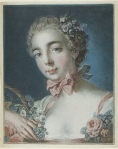 Kopf von Flora von Louis Marin Bonnet