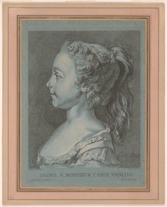 Marie-Rosalie Vanloo von Louis Marin Bonnet