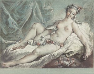 Das Erwachen der Venus von Louis Marin Bonnet after François Boucher