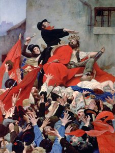 Apotheose des Pöbels, 1884 von Louis Maurice Boutet de Monvel