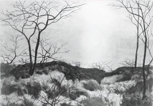 Blaue Landschaft von Louis Michel Eilshemius