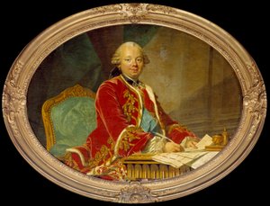 Porträt von Etienne Francois, Herzog von Choiseul Stainville von Louis Michel van Loo