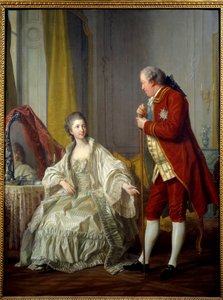 Porträt des Marquis und der Marquise von Marigny