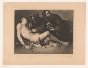 Heiliger Sebastian Märtyrer (Titel auf dem Objekt) von Louis Monzies
