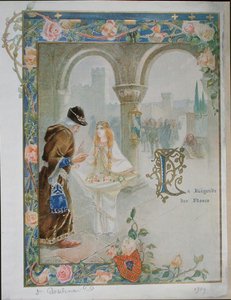 St. Rosalina von Villeneuve (1267-1329) von Louis Ollier