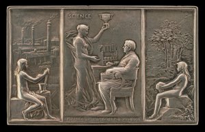 Charles Christofle, 1805-1863, Silberschmied [Vorderseite] von Louis Oscar Roty