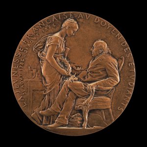 Michel-Eugène Chevreul, 1786-1889, Chemiker, Physiker und Philosoph, 1886
