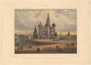 Die Basilius-Kathedrale in Moskau