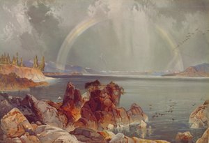 Yellowstone-See, ca. 1875