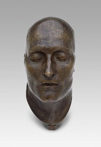 Totenmaske von Napoleon, modelliert 1821, gegossen 1833 von Louis Richard