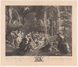 Garten der Liebe von Louis Simon Lempereur