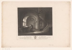 Meditierender Philosoph von Louis Surugue