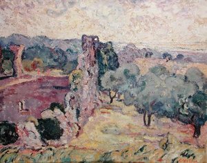 Landschaft im Süden Frankreichs, ca. 1908 von Louis Valtat
