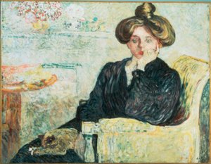 Louis Valtat, "Jeune femme pensive"