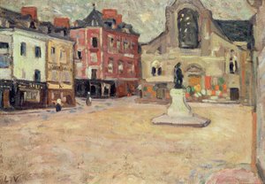 Place de Bernay von Louis Valtat