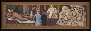 Studien nach Tizians Venus von Urbino und Flora, während der Ausstellung "Italienische Kunst" im Petit Palais, Frühling-Sommer 1935 von Louis Valtat