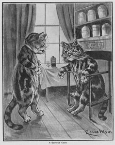 Ein ernster Fall von Louis Wain