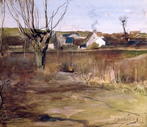 Eine Landschaft in der Picardie