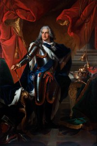 Porträt von Friedrich August von Polen und Sachsen (1670-1733)