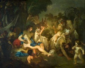 Die Kindheit des Bacchus, ca. 1700-10 von Louis de Boullogne