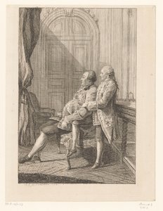 Porträt von Louis Philippe I. von Orléans und seinem Sohn Louis Philippe II. von Orléans von Louis de Carmontelle