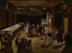 Abendgesellschaft von Louis de Caullery (manner of)