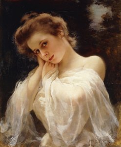 Eine junge Schönheit von Louis de Schryver