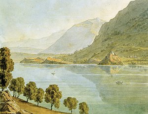 Lac du Bourget von Louise Cochelet