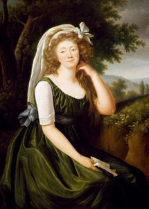 Jeanne Bécu, Gräfin Du Barry 1743-1793 von Elisabeth Louise Vigee Lebrun