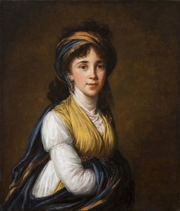 Porträt der Gräfin Anna Grigoryevna Belosselsky-Belozersky 1773-1846, 1798 von Elisabeth Louise Vigee Lebrun
