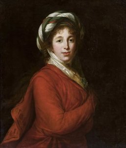 Porträt der Gräfin Helena Radziwill 1753-1821, geb. Przezdziecka, ca. 1802-1805