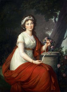 Porträt von Gräfin Tatyana Vasilyevna Yusupova, geb. von Engelhardt 1769-1841, 1797
