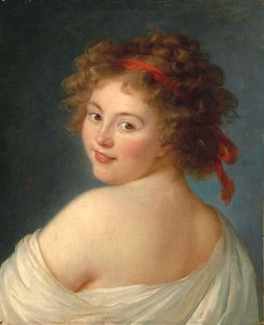 Porträt der Gräfin Yekaterina Skavronskaya, geb. von Engelhardt 1761-1829, 1790 von Elisabeth Louise Vigee Lebrun