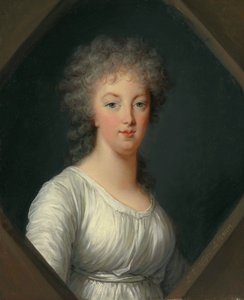 Porträt von Marie Antoinette 1755-1793 von Elisabeth Louise Vigee Lebrun