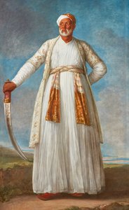 Porträt von Muhammad Dervish Khan, Botschafter am französischen Hof, gesandt von Tipu Sultan, 1788 von Elisabeth Louise Vigee Lebrun