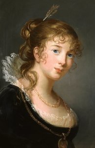 Prinzessin Frederica Dorothea Louise Philippine von Preußen 1770-1836, Gräfin Radziwill, ca. 1801 von Elisabeth Louise Vigee Lebrun