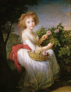Prinzessin Maria Cristina von Neapel und Sizilien 1779-1849, um 1790 von Elisabeth Louise Vigee Lebrun