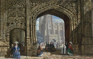 Kathedrale von Canterbury von Louise Ingram Rayner