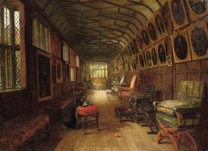 Die Brown-Galerie, Knole, Kent von Louise Ingram Rayner