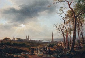 Ansicht der Stadt Saint-Pol-de-Léon