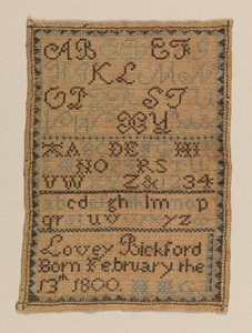 Muster von Lovey Bickford