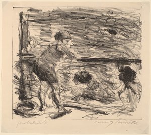 Badeanstalt, 1920 von Lovis Corinth