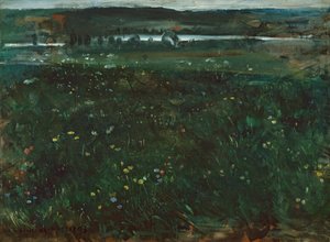 Bei Unterschäftlarn an der Isar von Lovis Corinth