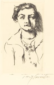 Bildnis einer Jungen Dame - Anneliese Halbe