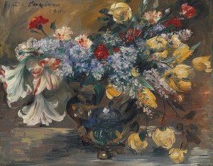 Blumenstrauß von Lovis Corinth